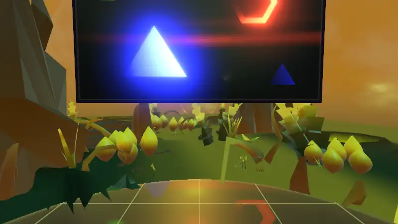 Alien spires and glowing surfaces in Hive